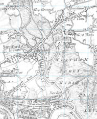 Ordnance Survey Old Series Essex and East London 1805.