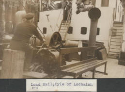 Loading mail, Kyle of Lochalsh