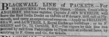 London Evening Standard 22 January 1862